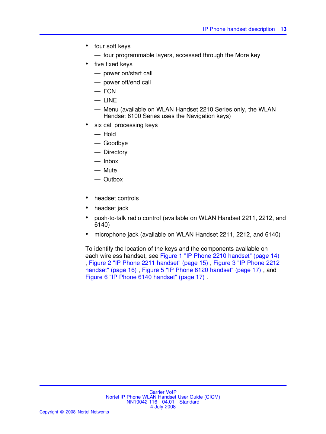 Nortel Networks NN10042-116 manual 