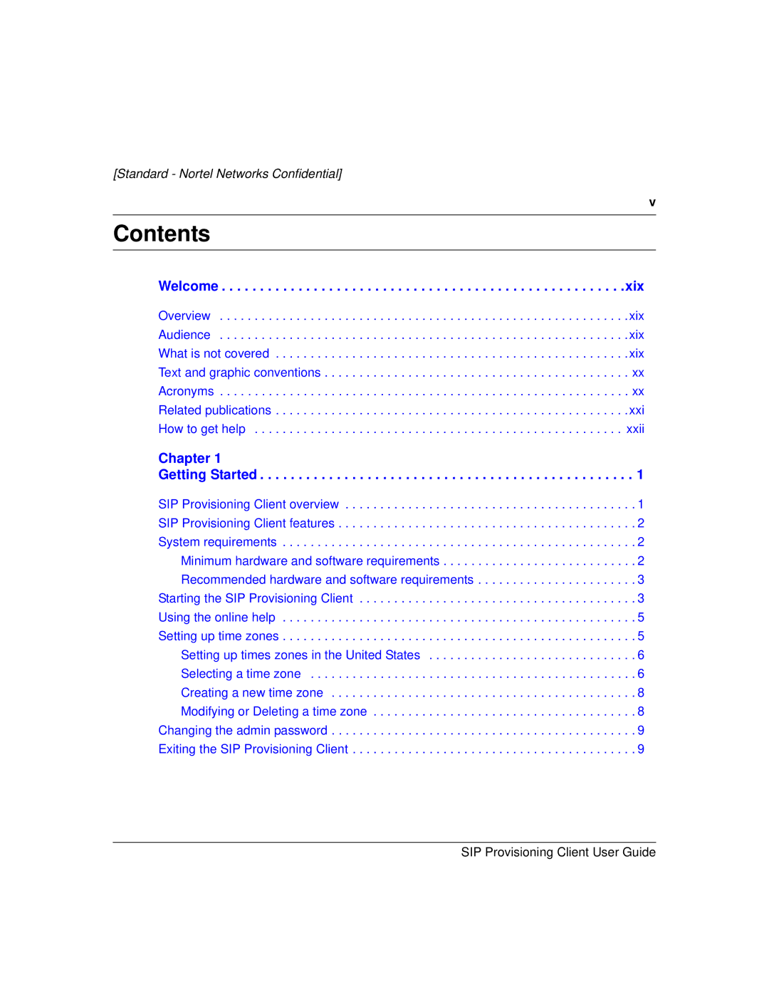 Nortel Networks NN10043-113 manual Contents 