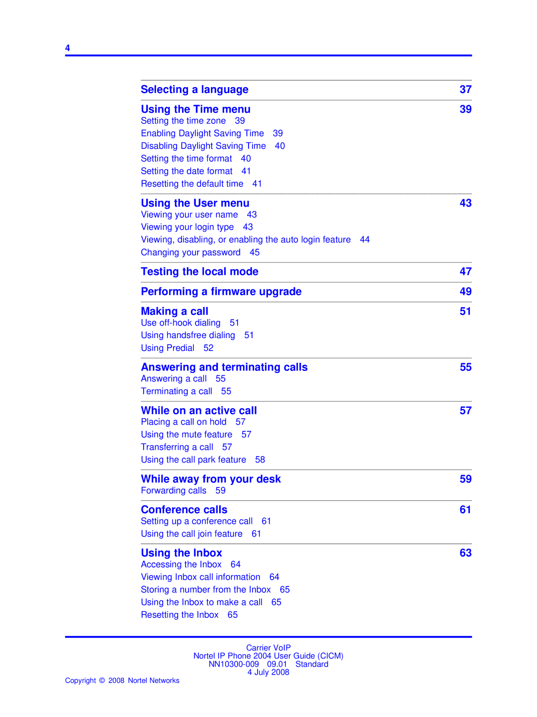 Nortel Networks NN10300-009 manual Use off-hook dialing Using handsfree dialing Using Predial, Forwarding calls 