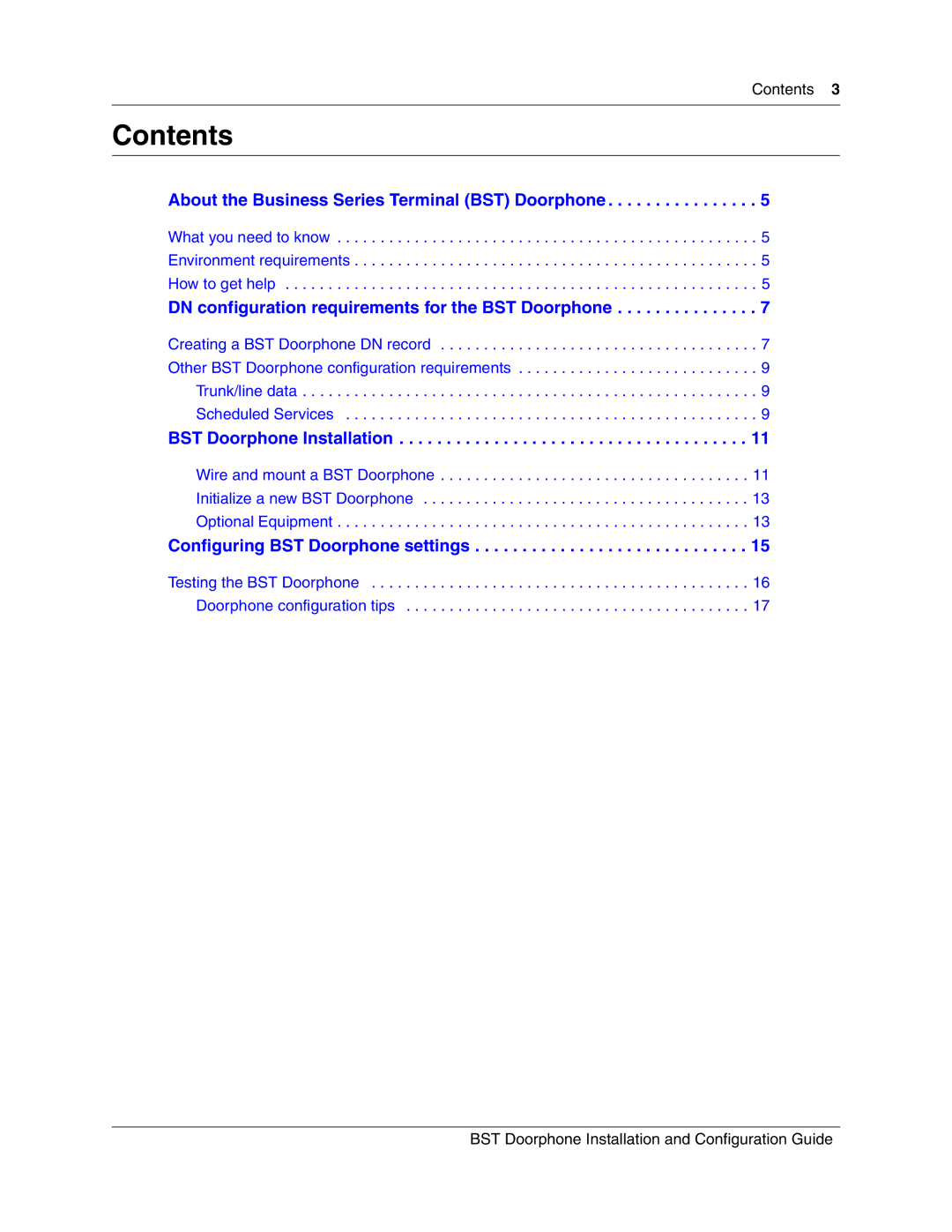 Nortel Networks NN40010-302 manual Contents 