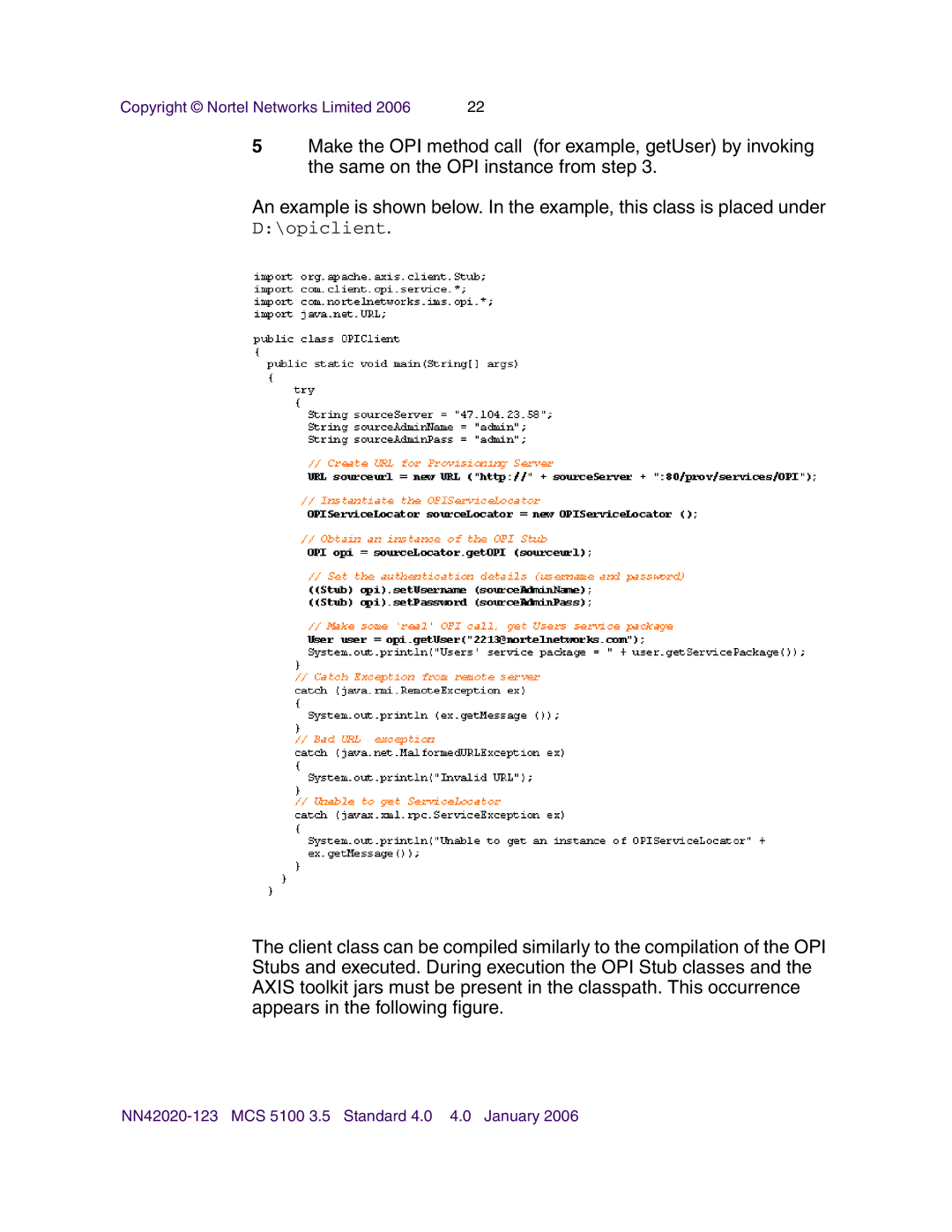 Nortel Networks NN42020-123 manual Copyright Nortel Networks Limited 