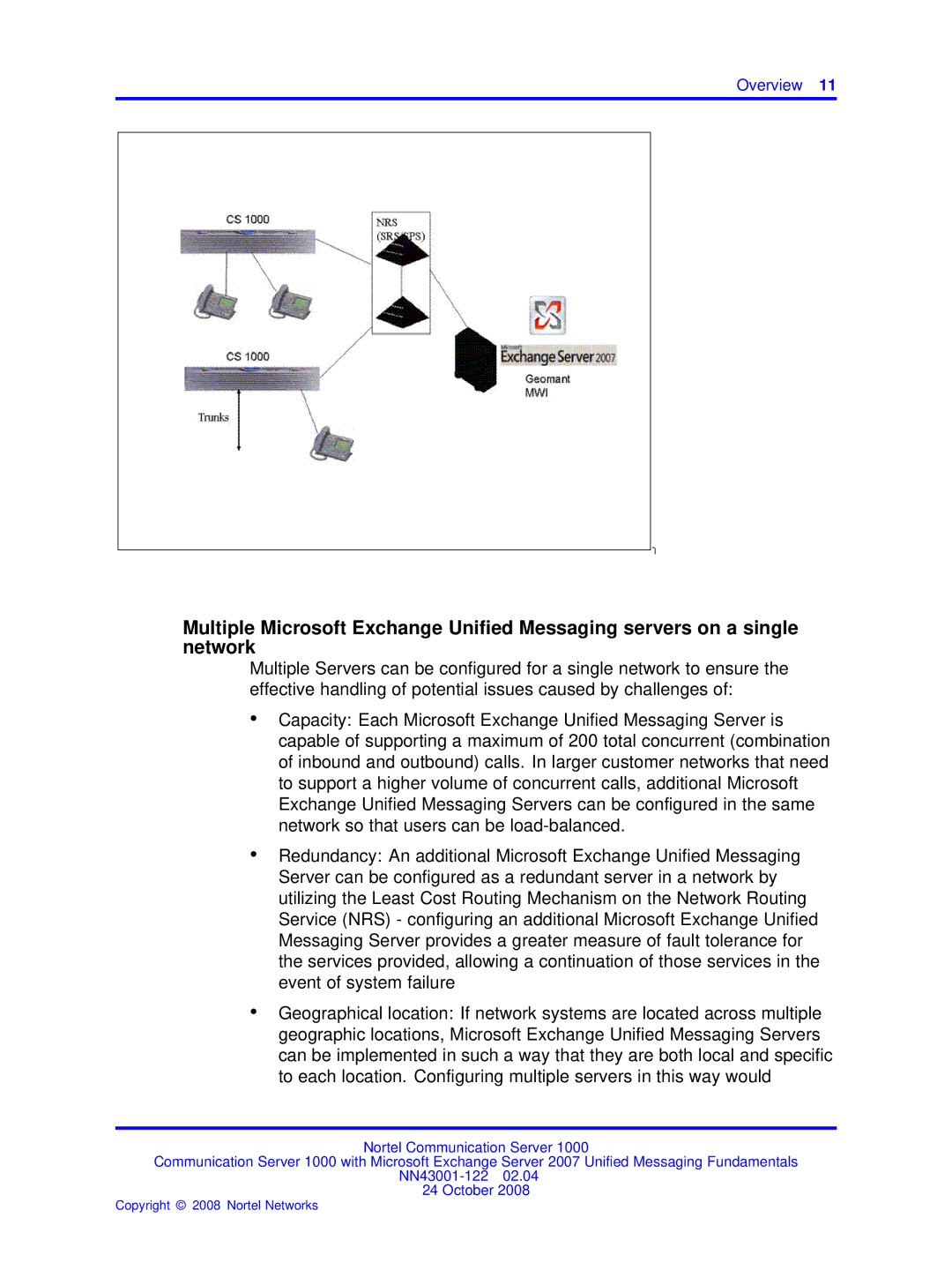 Nortel Networks NN43001-122 manual Overview 