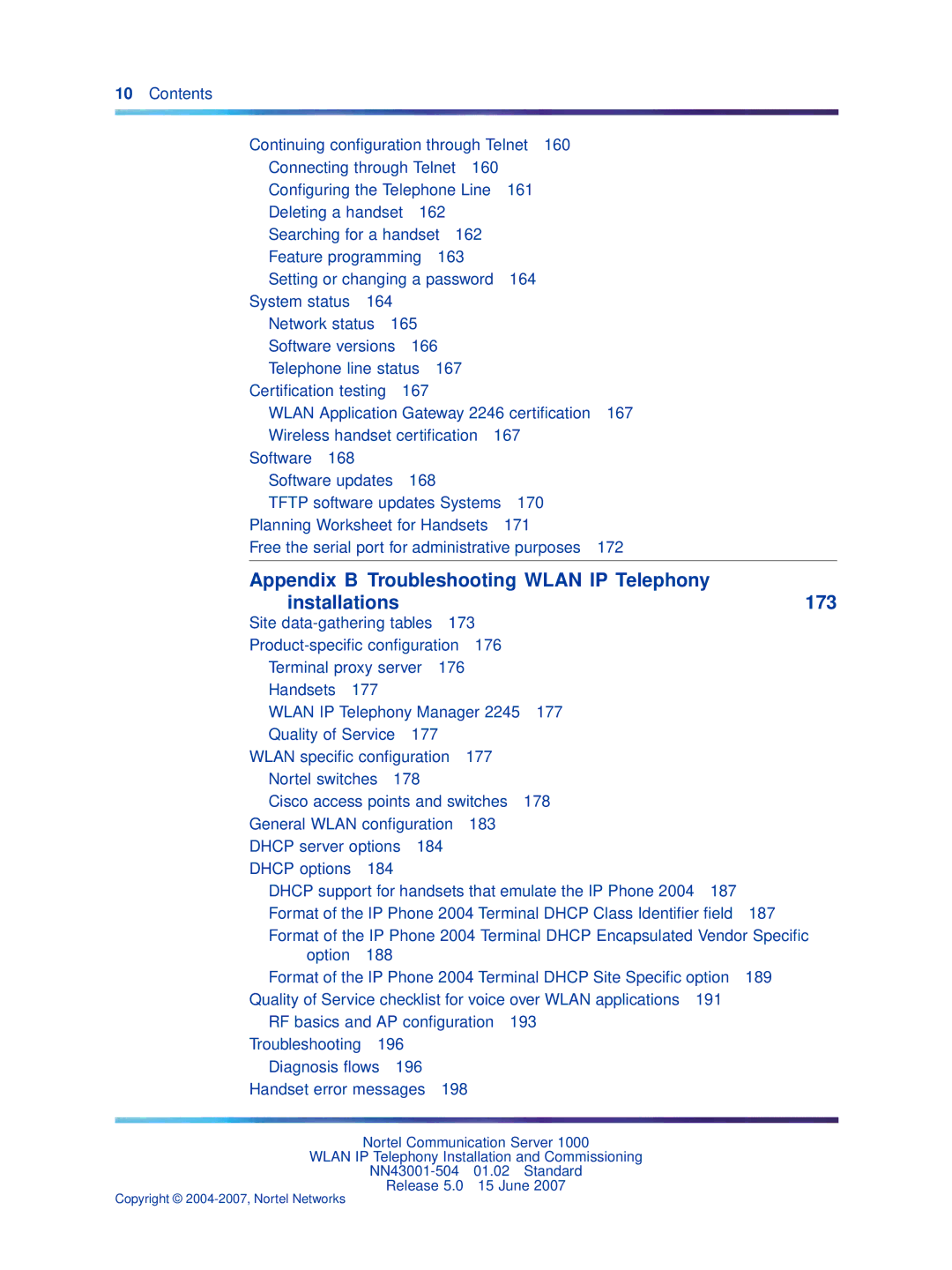 Nortel Networks NN43001-504 manual Release 