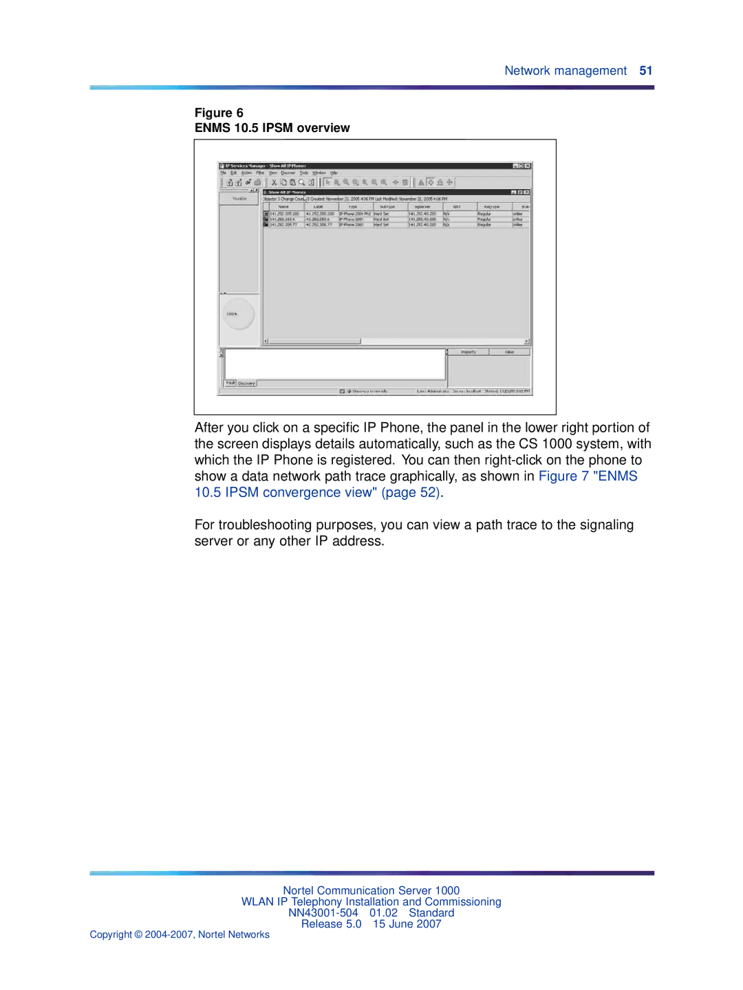 Nortel Networks NN43001-504 manual Enms 10.5 Ipsm overview 