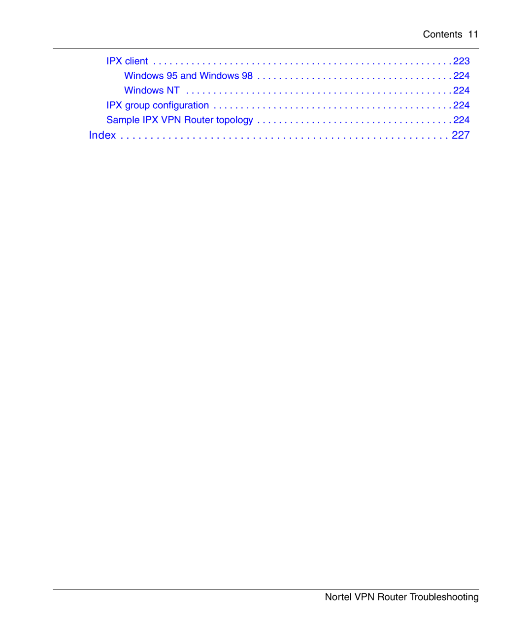 Nortel Networks NN46110-602 manual Index 