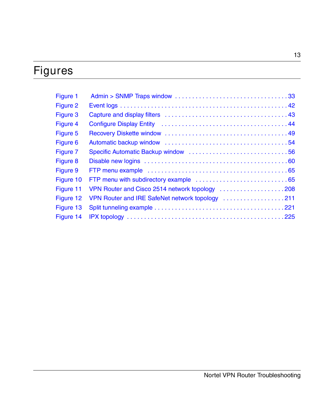 Nortel Networks NN46110-602 manual Figures 