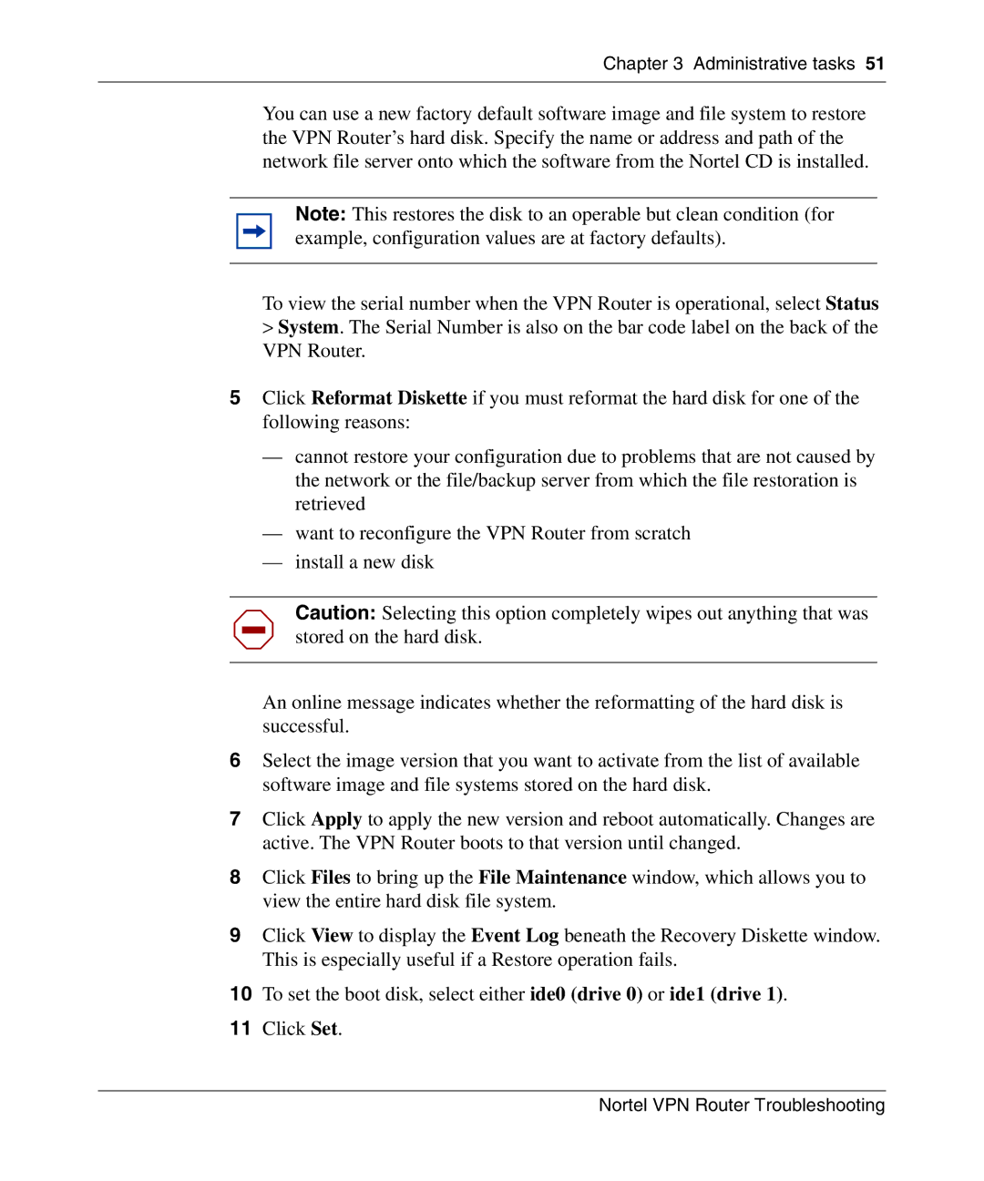 Nortel Networks NN46110-602 manual Administrative tasks 