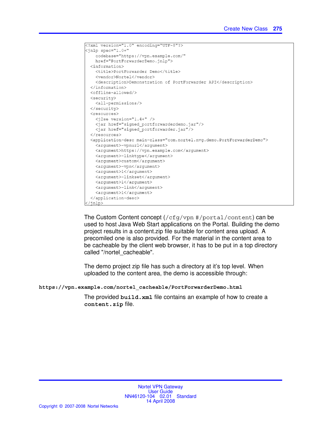 Nortel Networks NN46120-104 manual Content.zip file 