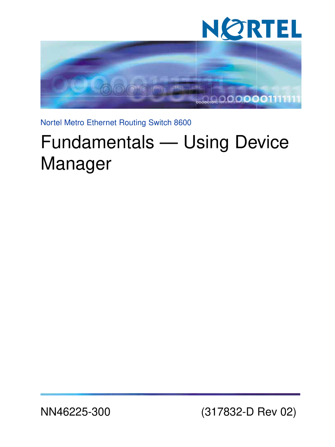 Nortel Networks NN46225-300 manual Fundamentals Using Device Manager 