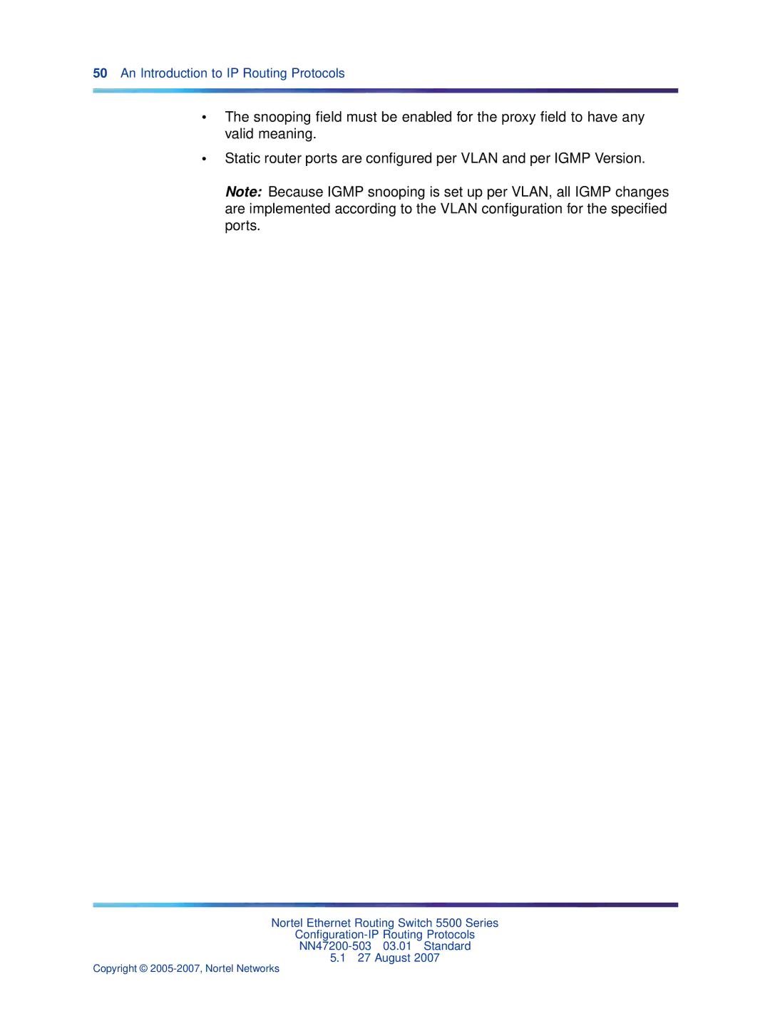 Nortel Networks NN47200-503 manual An Introduction to IP Routing Protocols 