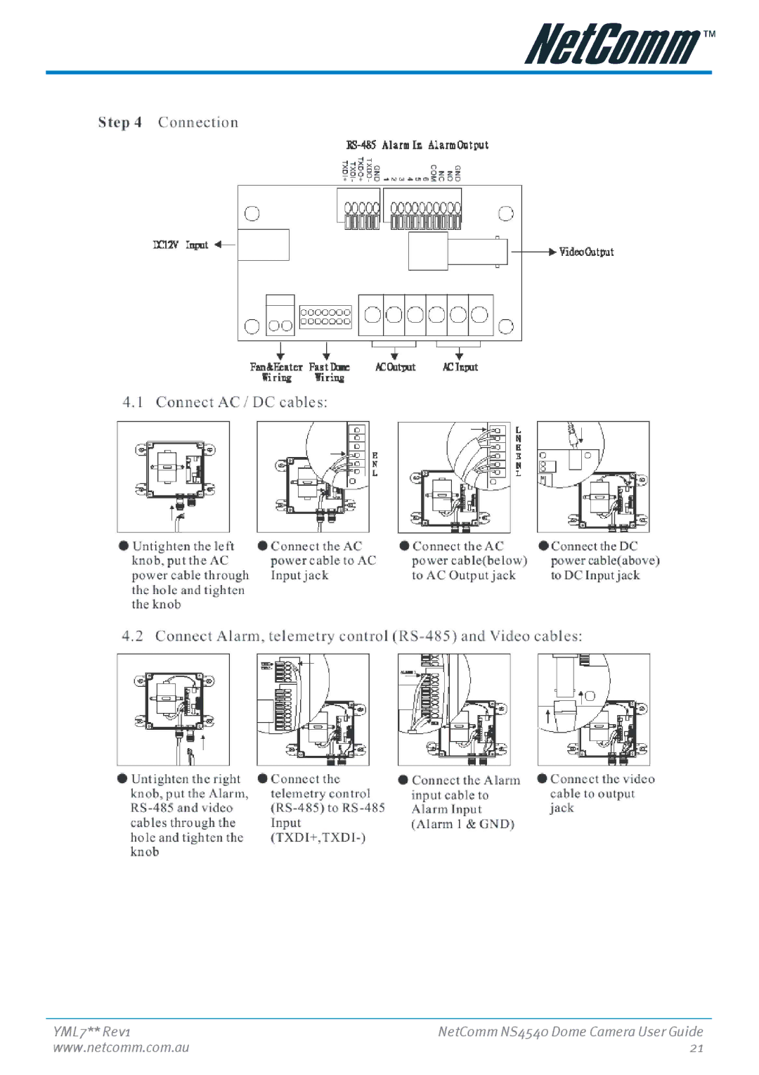 Nortel Networks NS4540 manual YML7** Rev1 