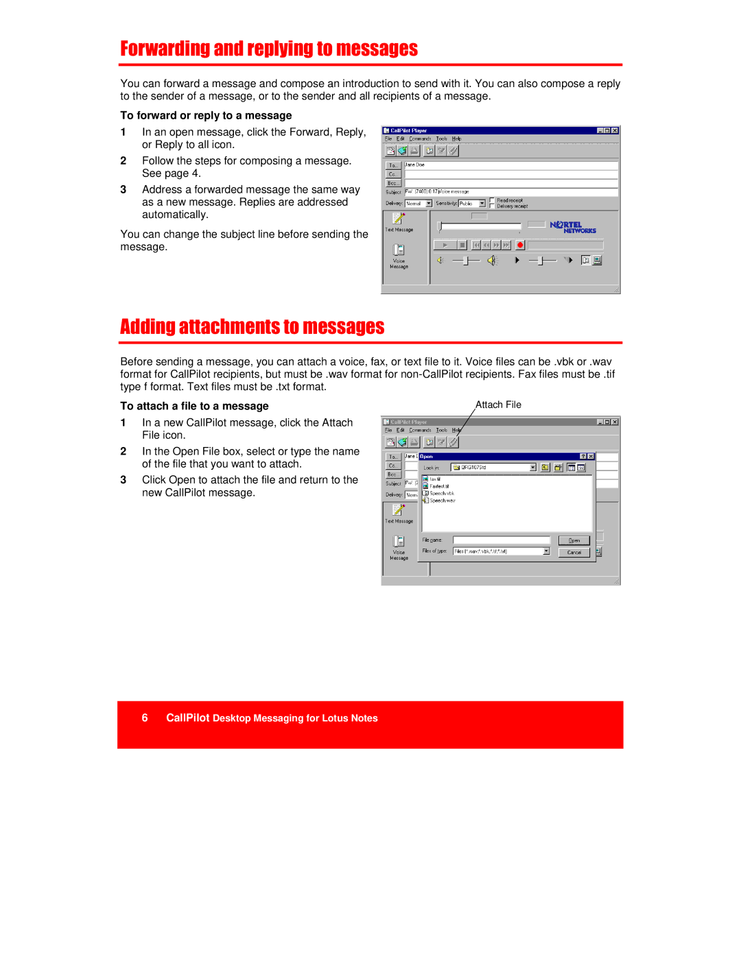 Nortel Networks A0789401, NTRG22AC manual Attach File 