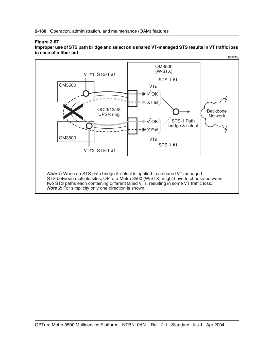 Nortel Networks NTRN10AN, 3500 manual 180Operation, administration, and maintenance OAM features 