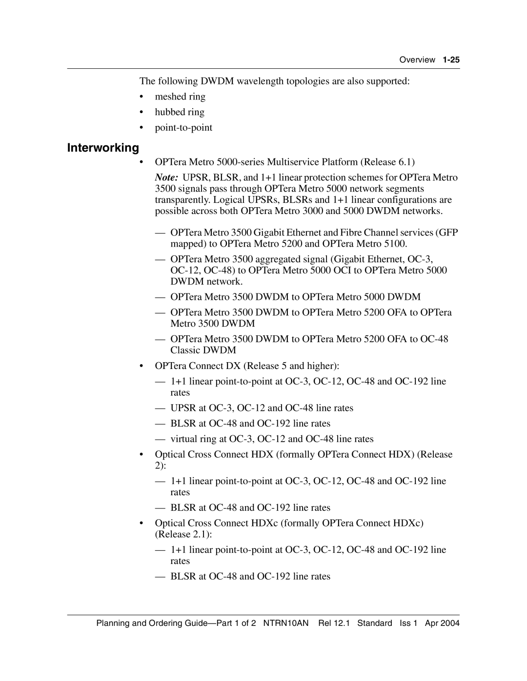 Nortel Networks 3500, NTRN10AN manual Interworking 