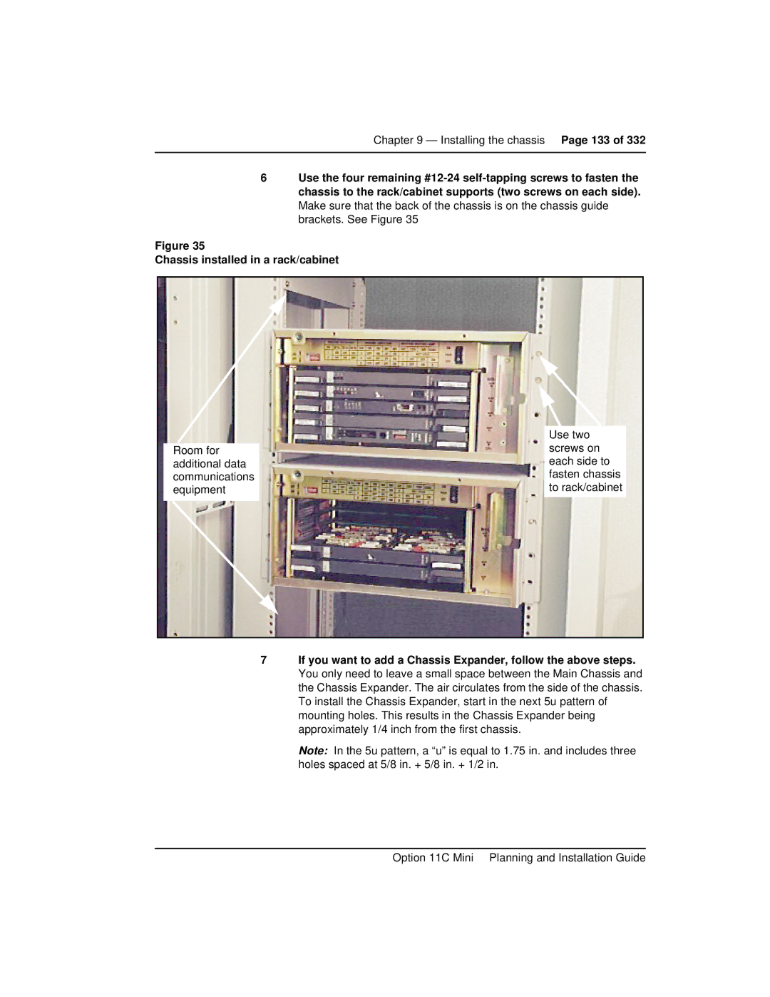 Nortel Networks Option 11C Mini manual 133 