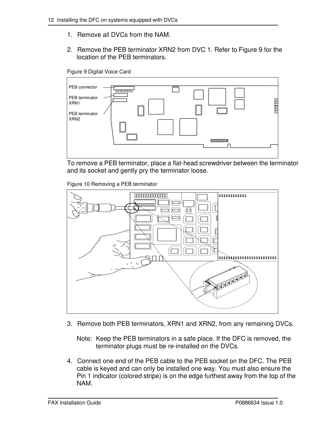 Nortel Networks P0886634 manual Digital Voice Card 