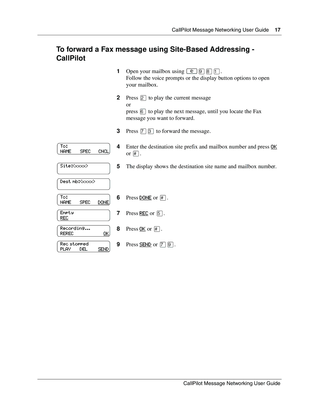 Nortel Networks P091943002 manual Or £ 