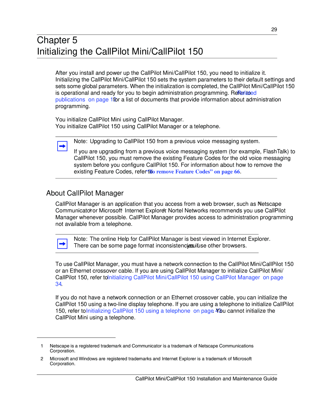 Nortel Networks P0990474 03 manual Chapter Initializing the CallPilot Mini/CallPilot, About CallPilot Manager 