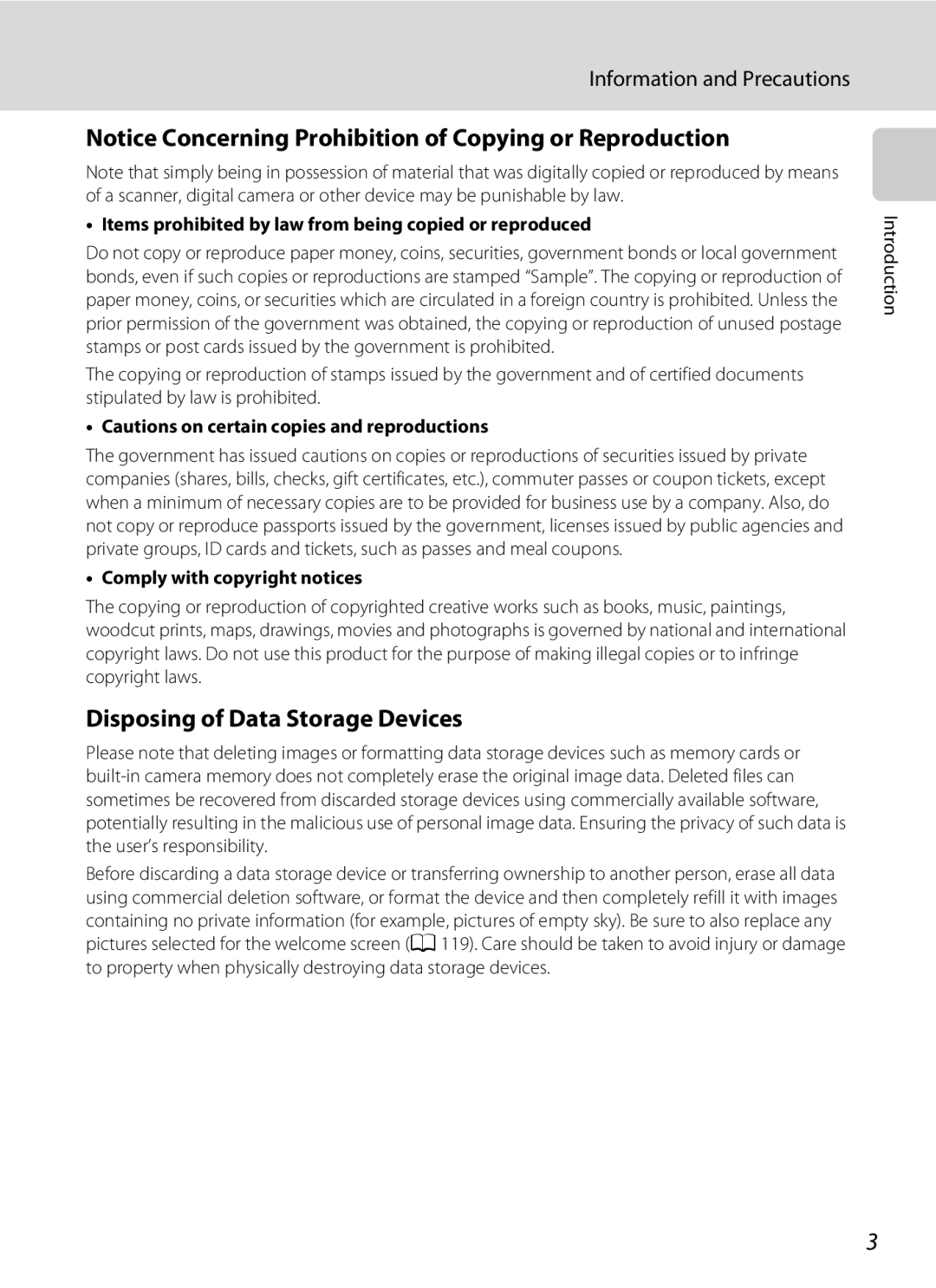 Nortel Networks S640 user manual Disposing of Data Storage Devices, Information and Precautions 