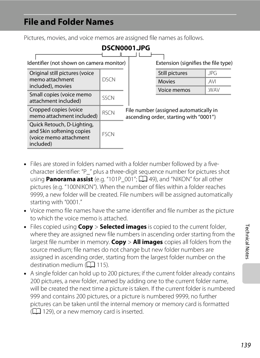 Nortel Networks S640 user manual File and Folder Names, 139 