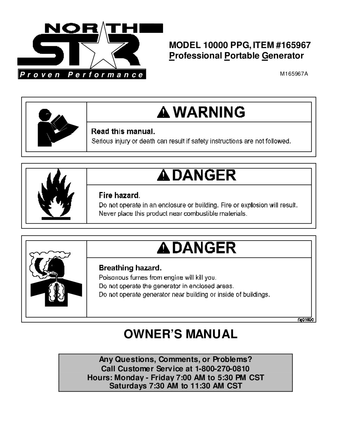 North Star 10000 PPG owner manual O v e n P e r f o r m a n c e 