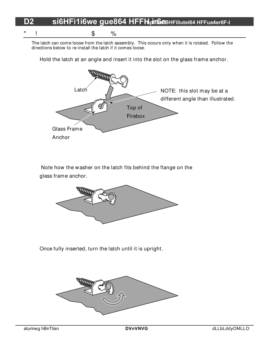 North Star 864 HH installation manual Finalizing the Installation for qualified installers only 