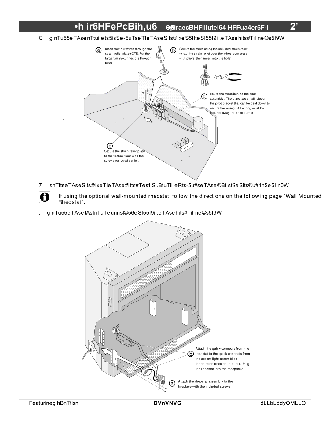 North Star 864 HH installation manual Optional Equipment for qualified installers only 