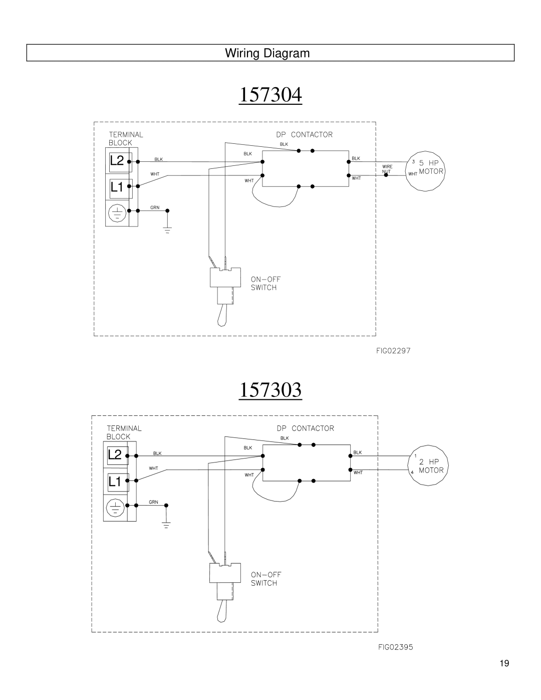 North Star M157304E specifications Wiring Diagram 