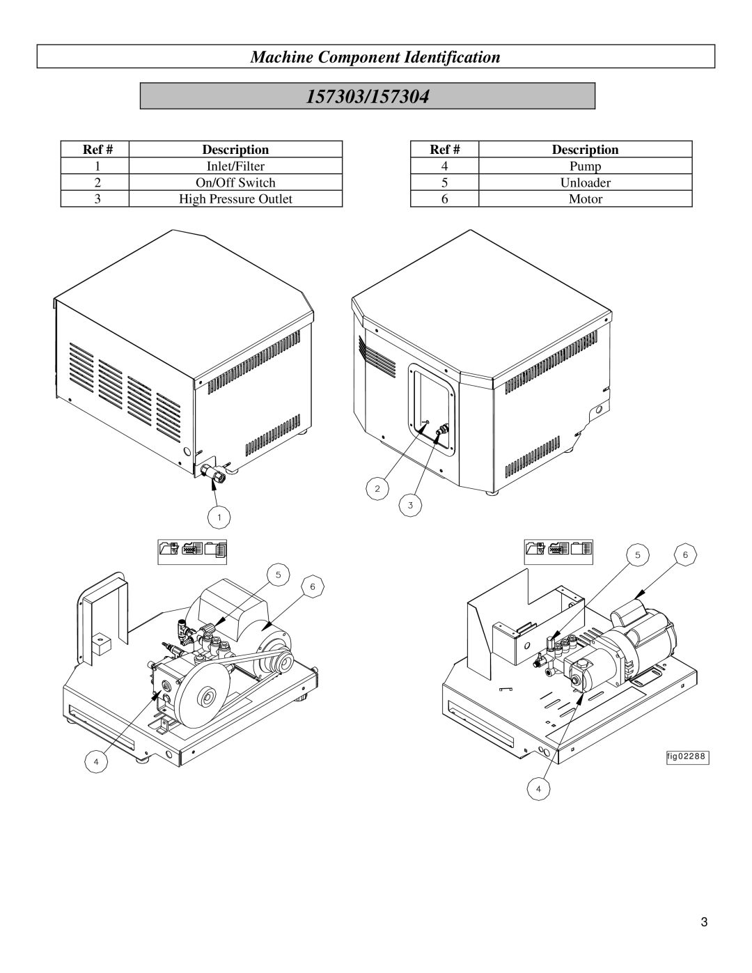 North Star M157304E specifications 157303/157304 