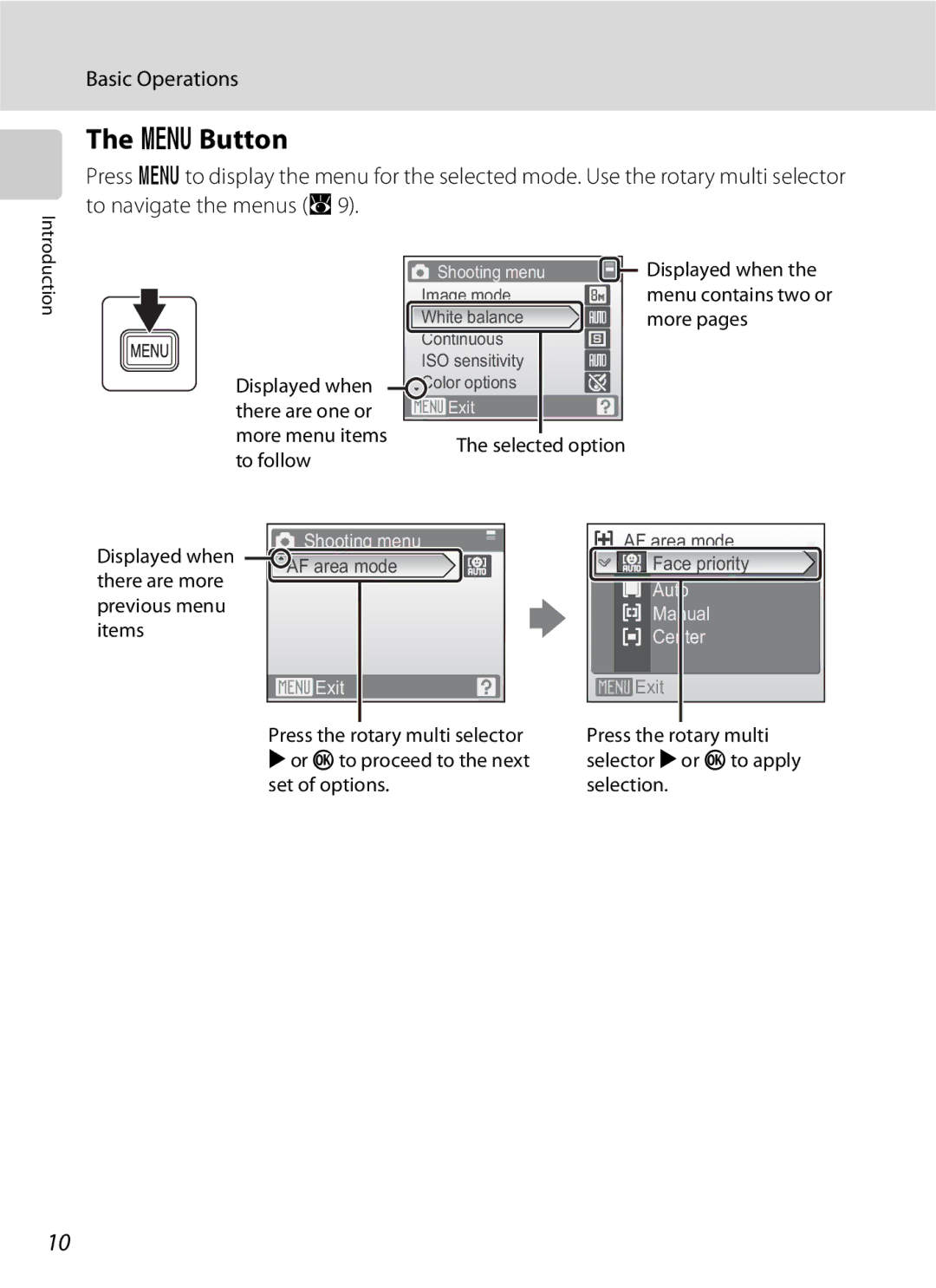 North Star S510 user manual D Button 