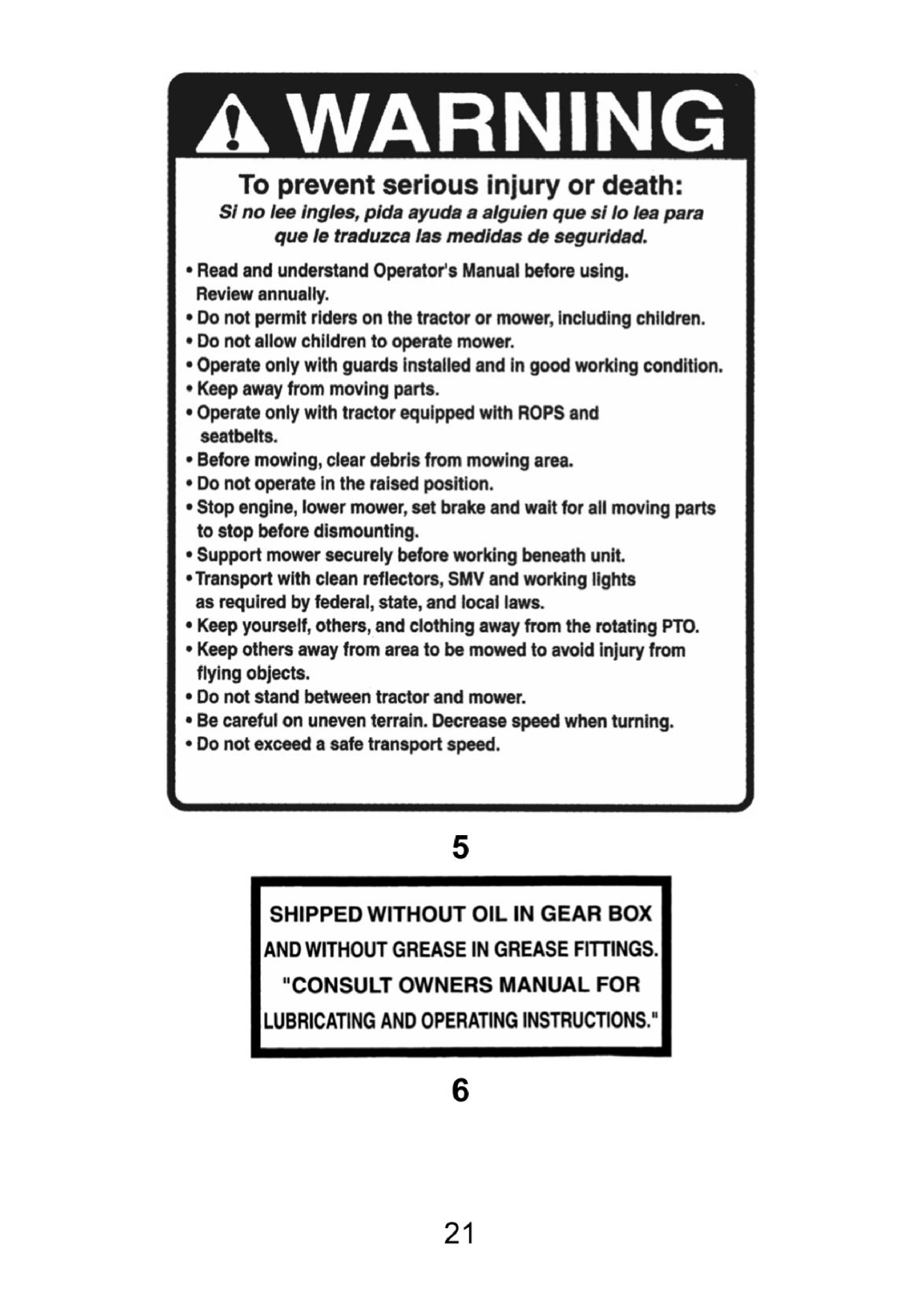 Northern Industrial Tools 180252, 180250, 180251 user manual 