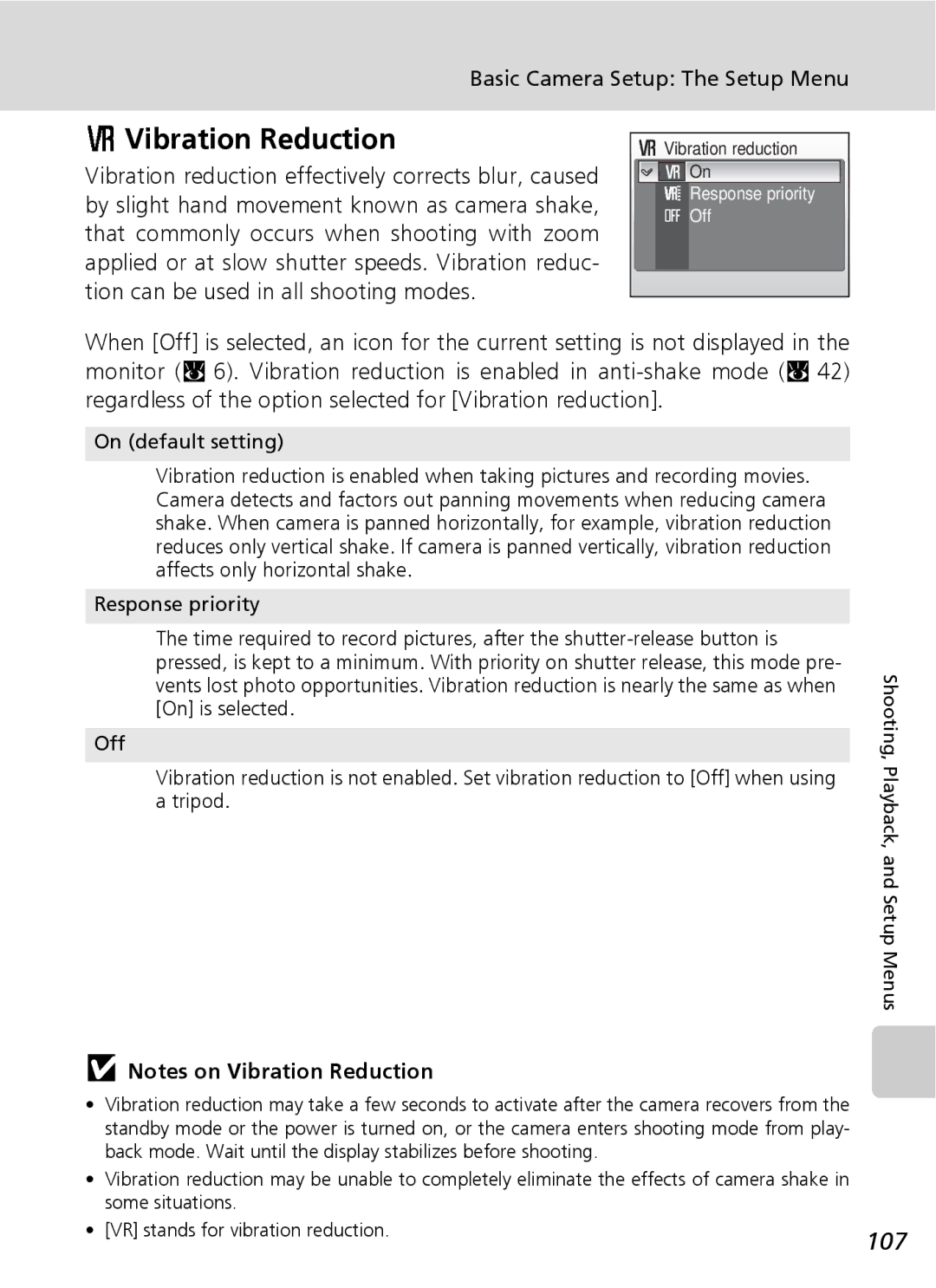 Northern Industrial Tools S500 user manual Vibration Reduction, 107 