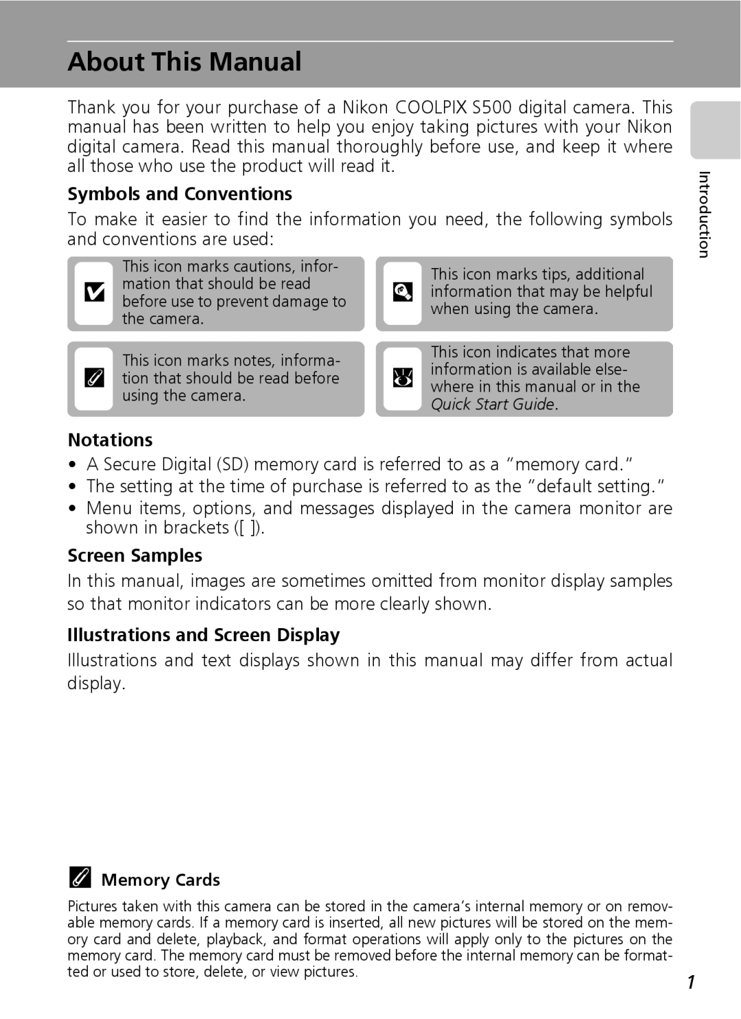 Northern Industrial Tools S500 user manual About This Manual 