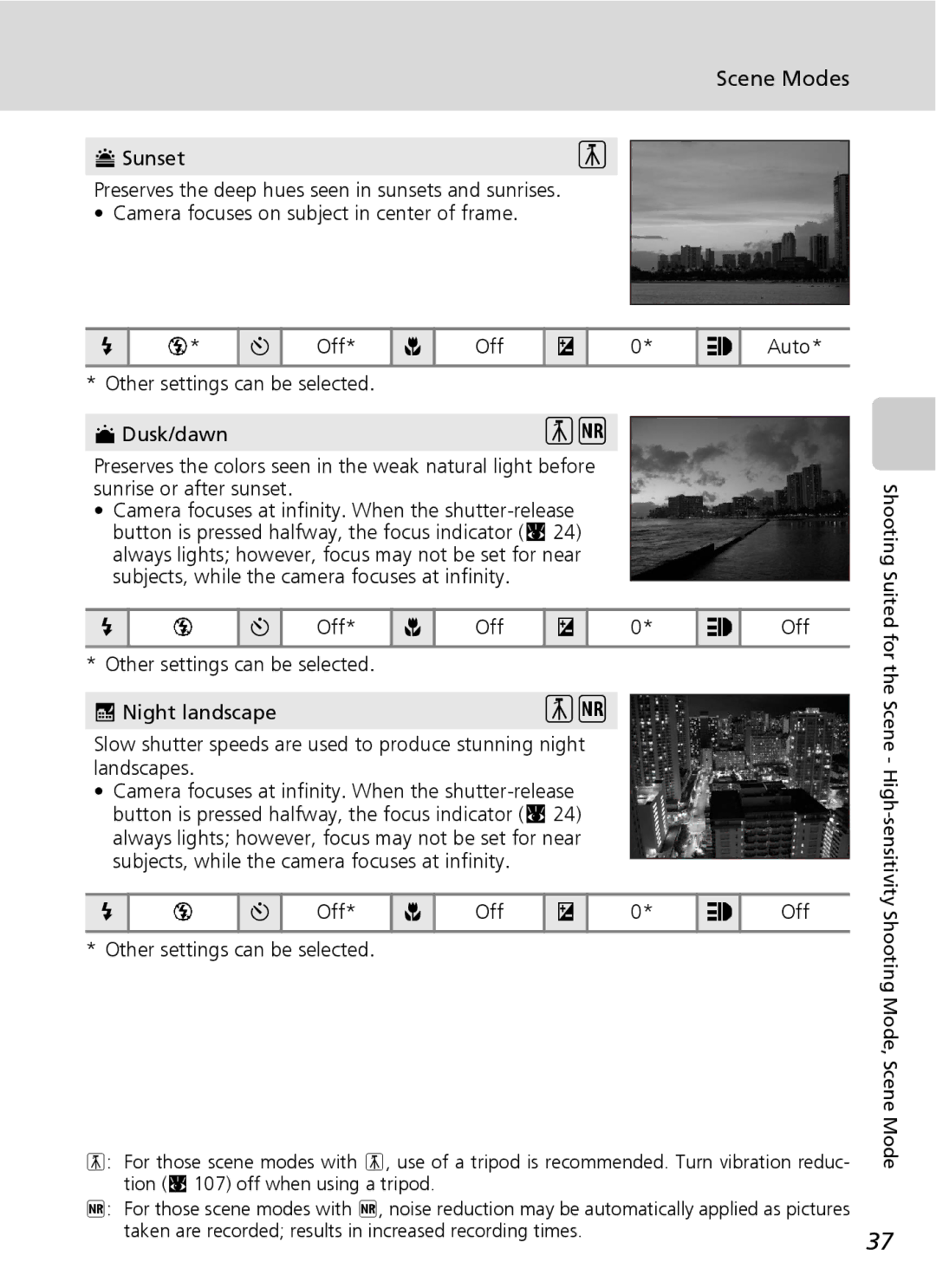 Northern Industrial Tools S500 user manual Off Auto Other settings can be selected Dusk/dawn 