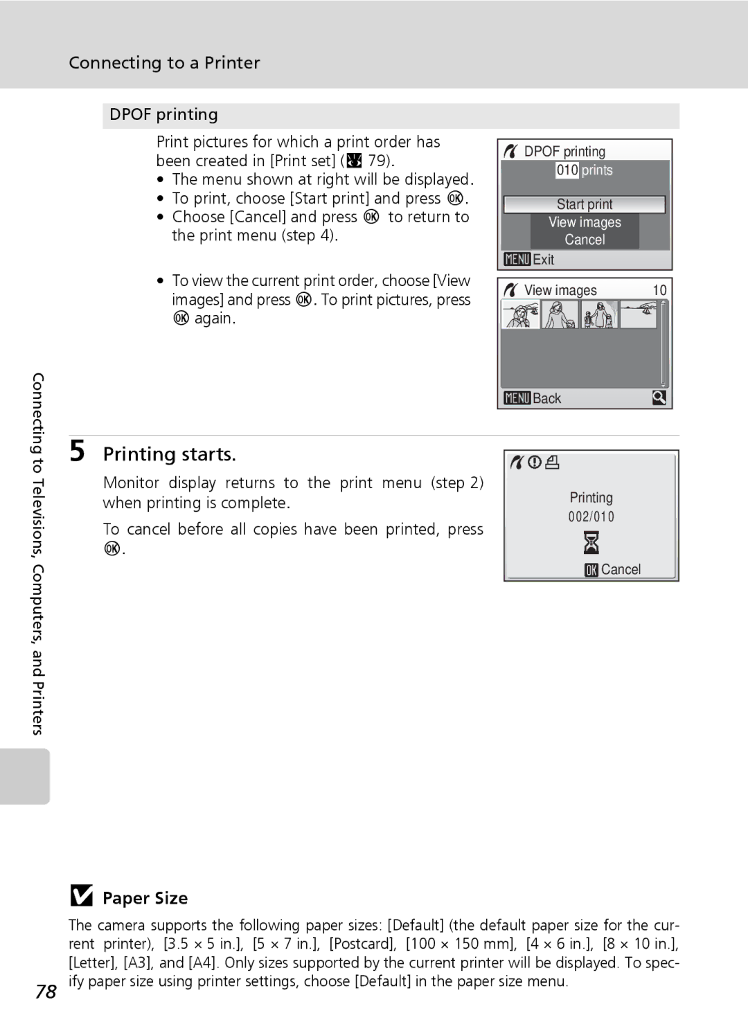 Northern Industrial Tools S500 user manual Paper Size 