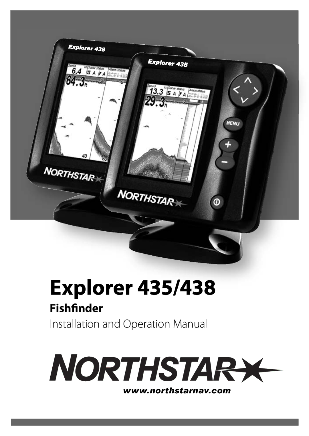 NorthStar Navigation operation manual Explorer 435/438 