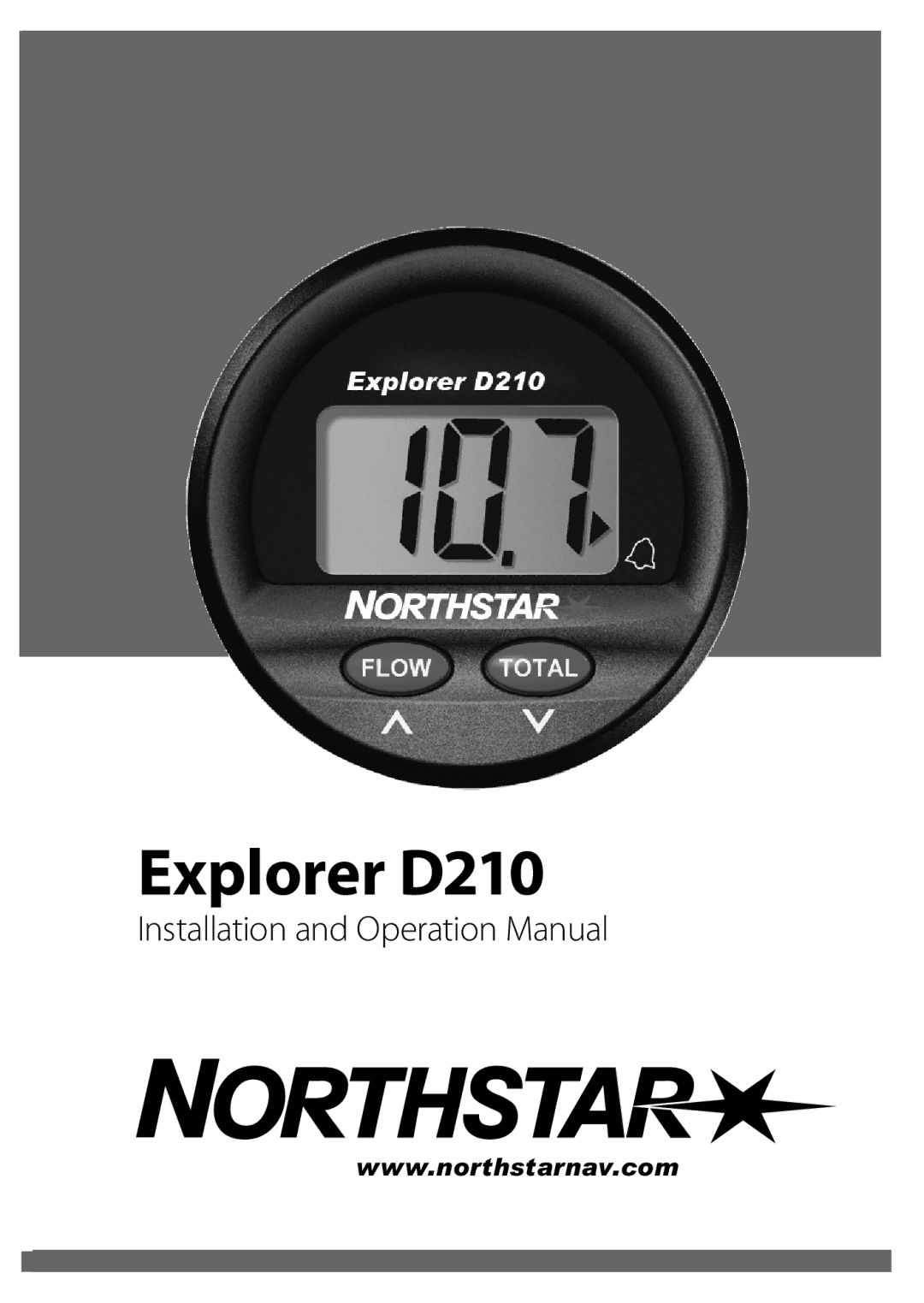 NorthStar Navigation operation manual Explorer D210 