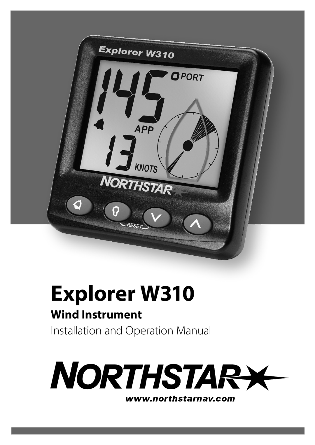 NorthStar Navigation operation manual Explorer W310 