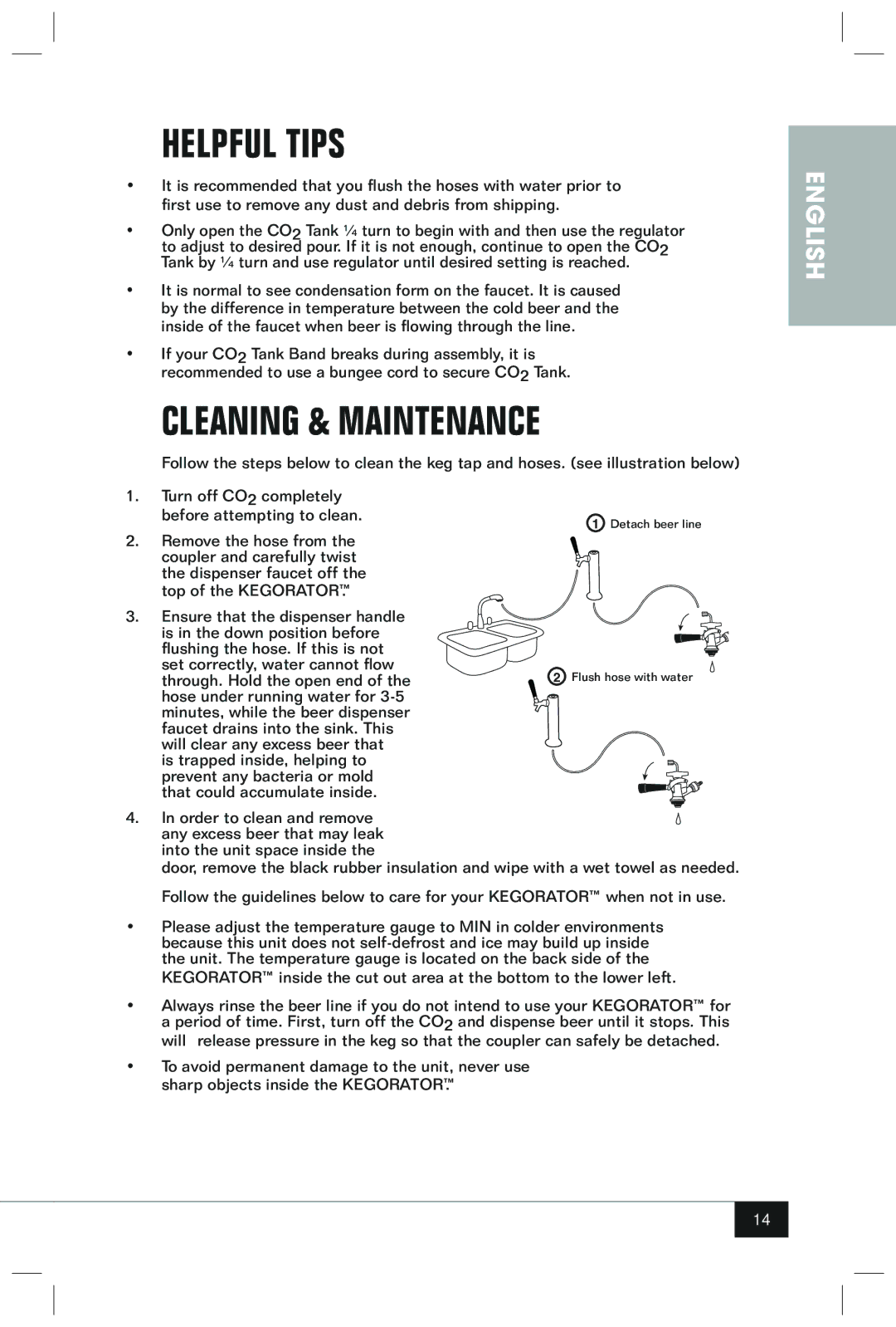 Nostalgia Electrics KRS-2150 manual Helpful Tips, Cleaning & Maintenance 