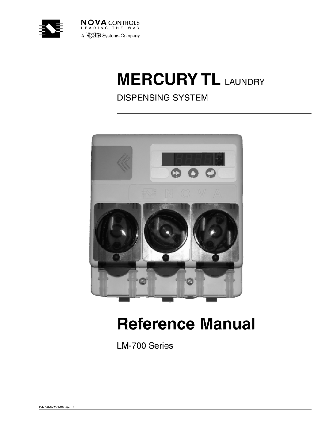 Nova LM-700 manual Mercury TL Laundry 