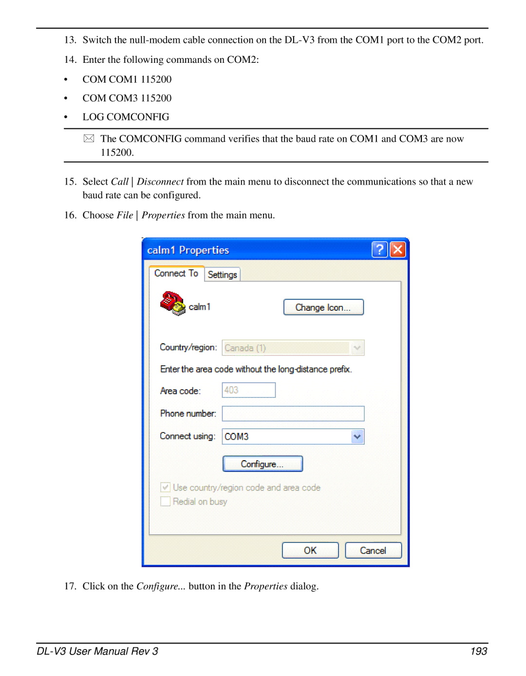 Novatel DL-V3 user manual 193 