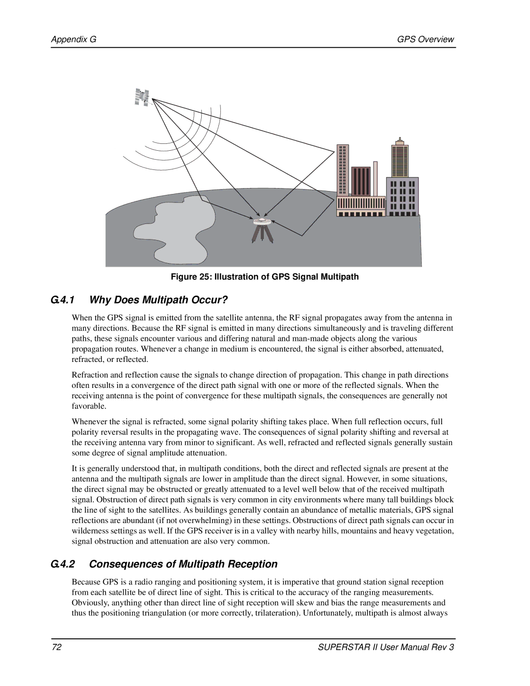 Novatel OM-20000077 user manual Why Does Multipath Occur?, Consequences of Multipath Reception 