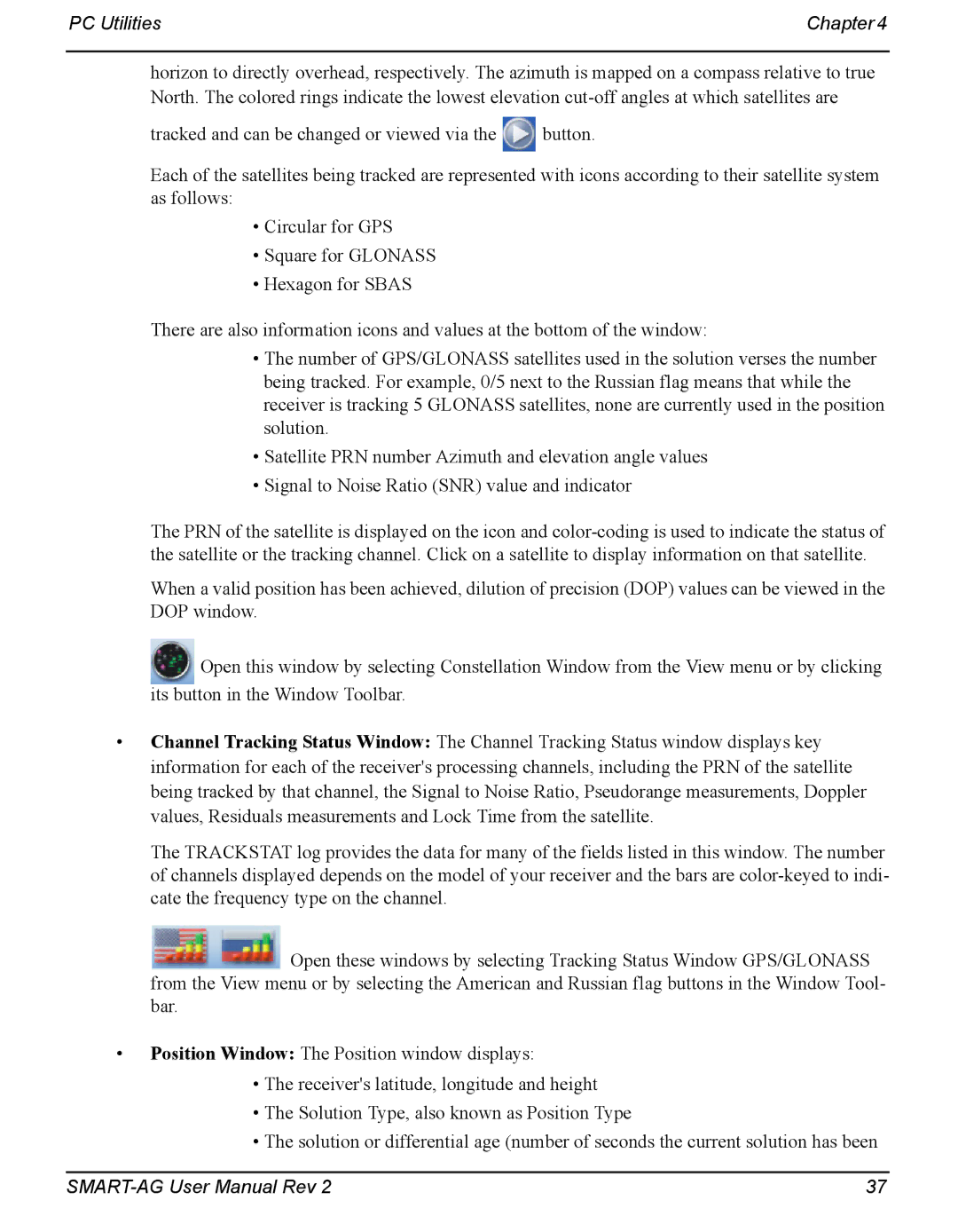 Novatel SMART-AG user manual PC Utilities Chapter 