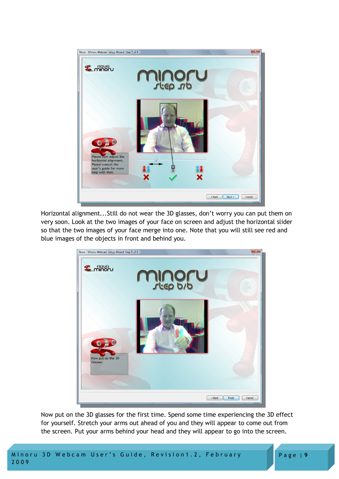 Novo Minoru Minoru 3D manual 