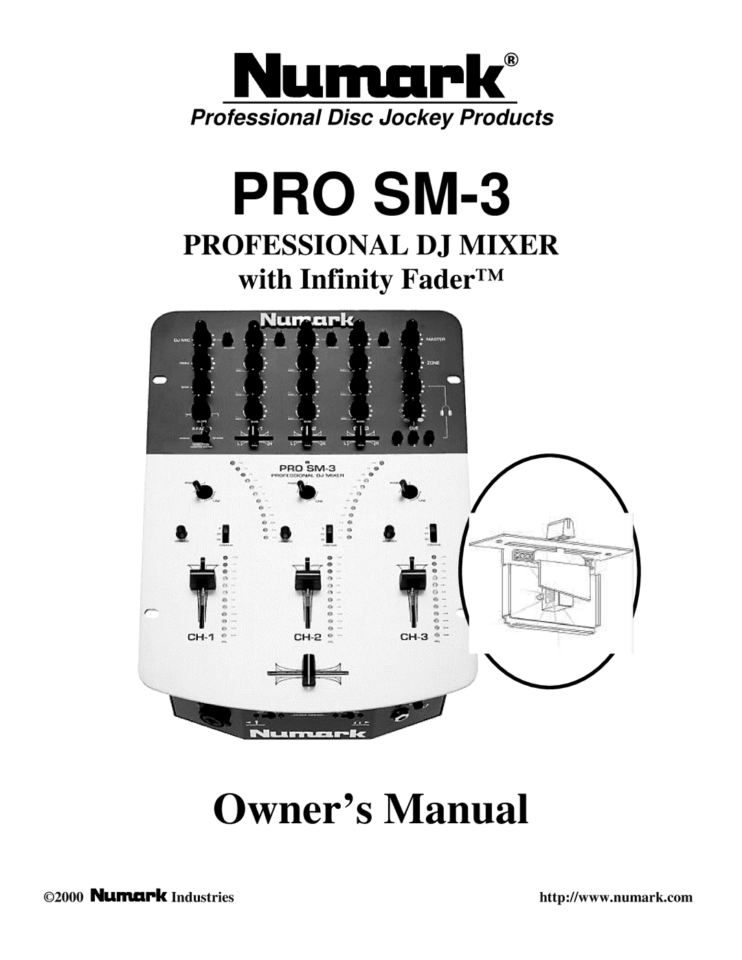 Numark Industries owner manual PRO SM-3 