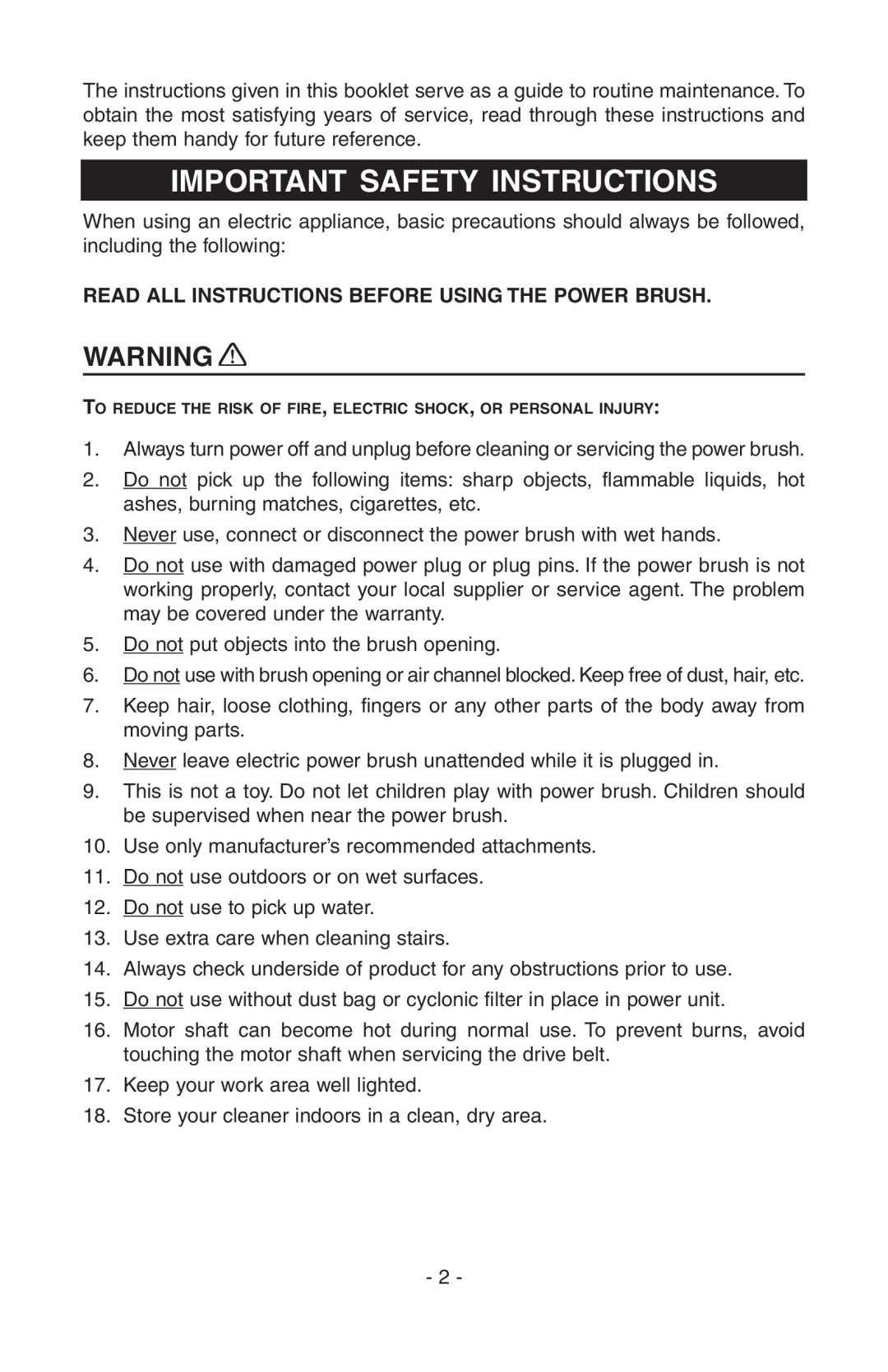 NuTone CT700, AB0008 manual Important Safety Instructions 