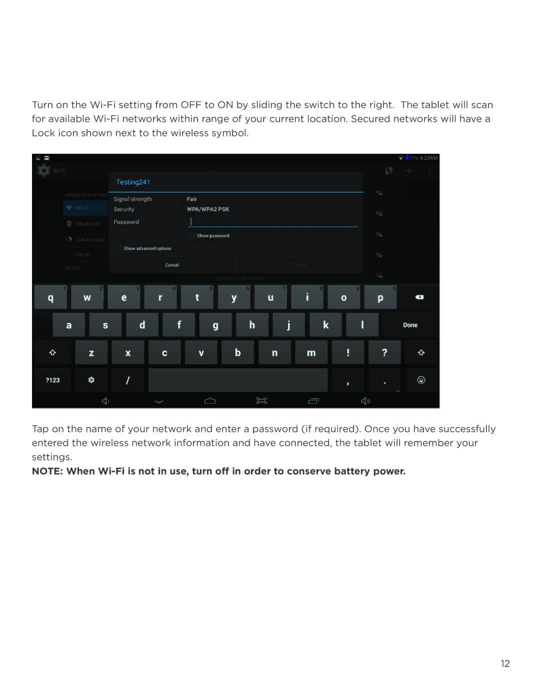 NuVision TM1218 user manual 