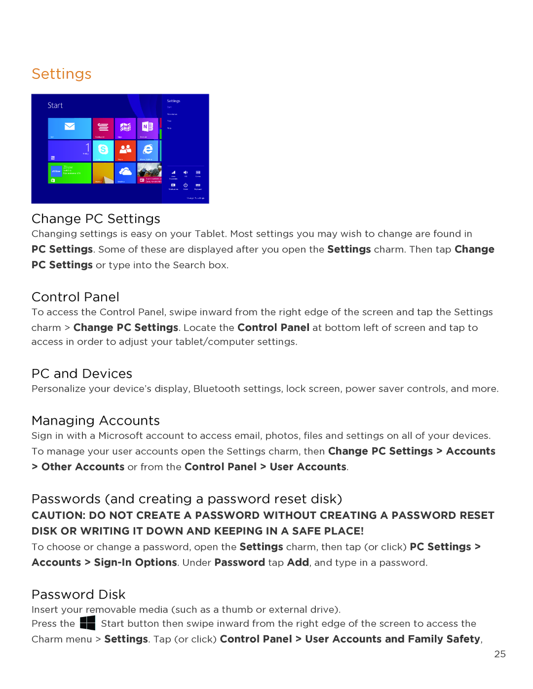 NuVision TM818 user manual Settings 