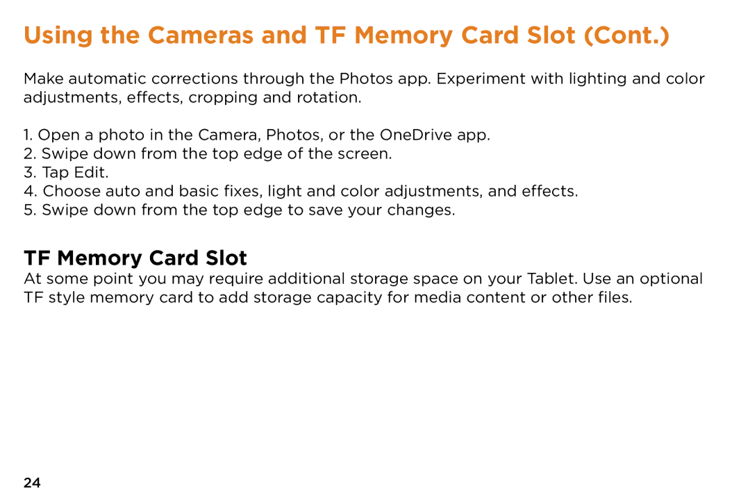 NuVision v2-073014 quick start TF Memory Card Slot 