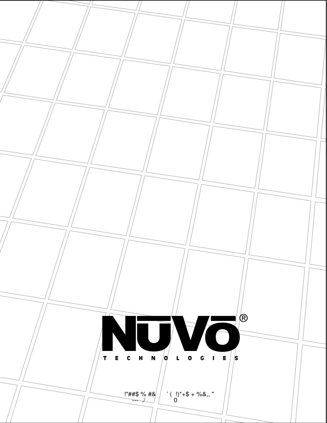 Nuvo NV-E6XS, NV-E6MS manual Delhi Pike, Cincinnati, OH USA 